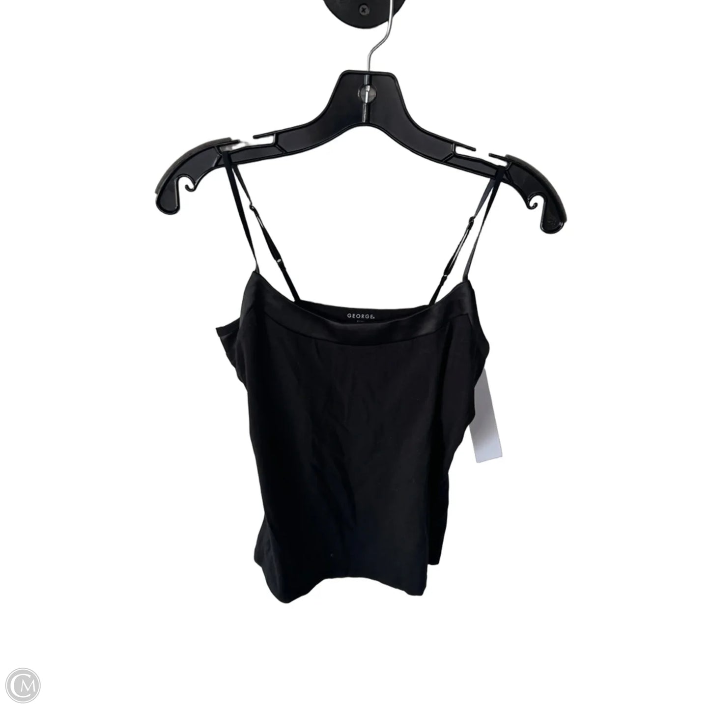 Top Cami By George In Black, Size: S