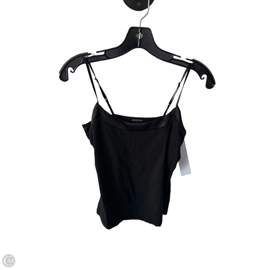 Top Cami By George In Black, Size: S