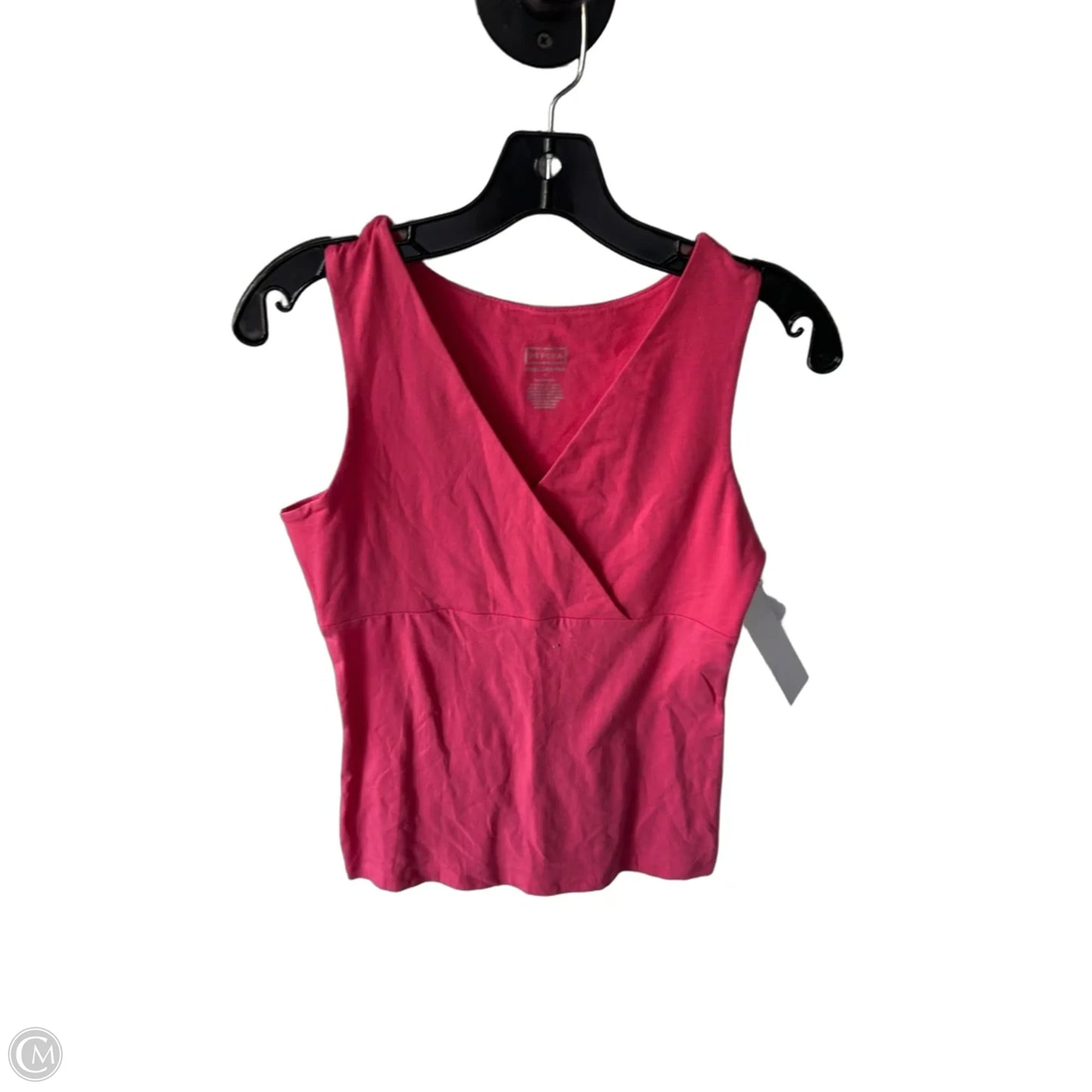 Top Sleeveless Basic By Merona In Pink, Size: S