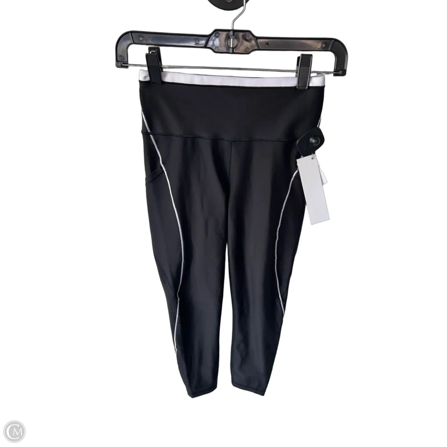 Athletic Leggings By Athleta In Black & White, Size: Xs