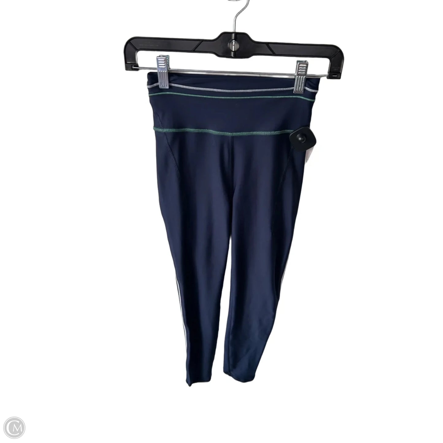Athletic Leggings By Athleta In Blue & Green, Size: Xxs