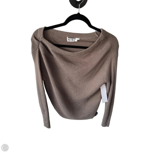 Sweater By Astr The Label In Brown, Size: S