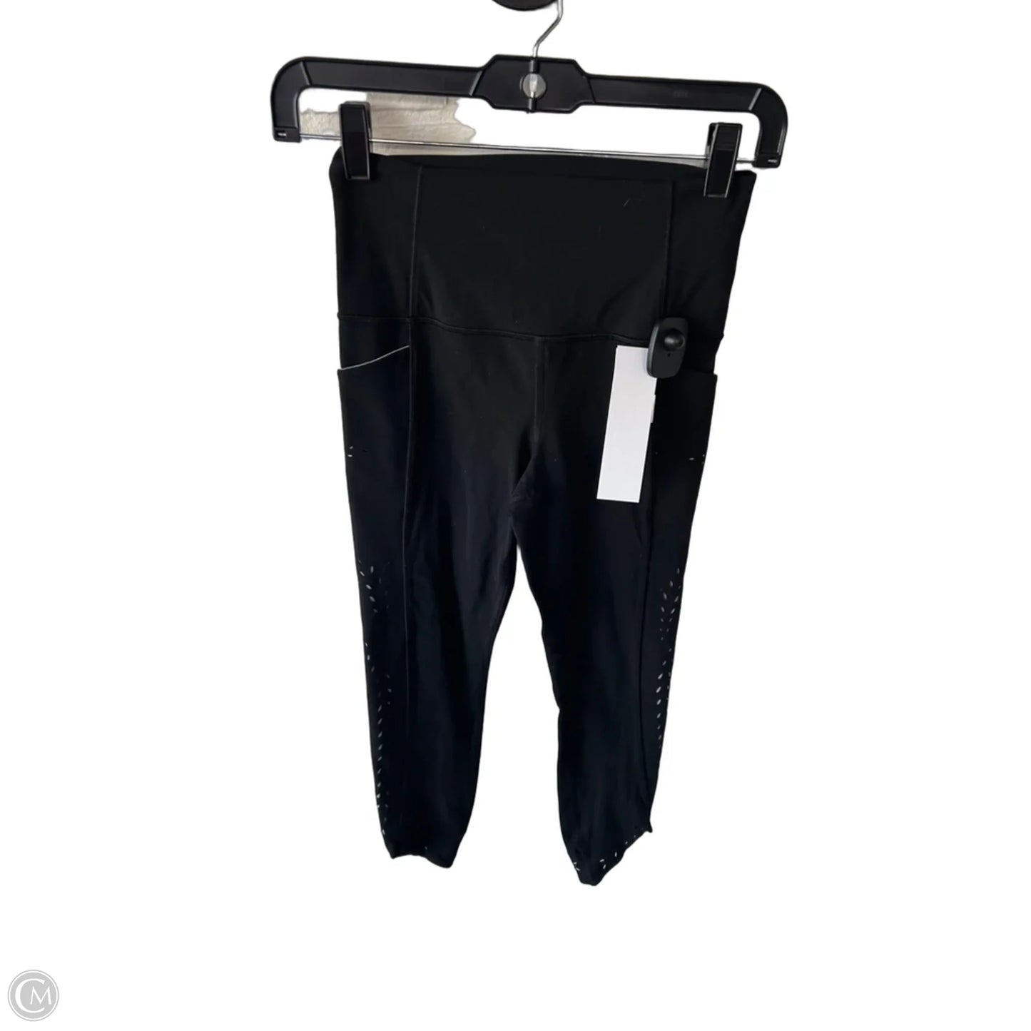 Athletic Leggings By Athleta In Black & Grey, Size: Xs