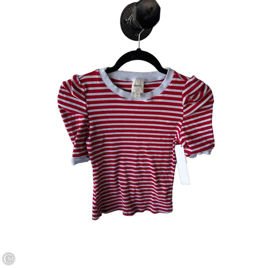 Top Short Sleeve By Maeve In Blue & Red, Size: Xs