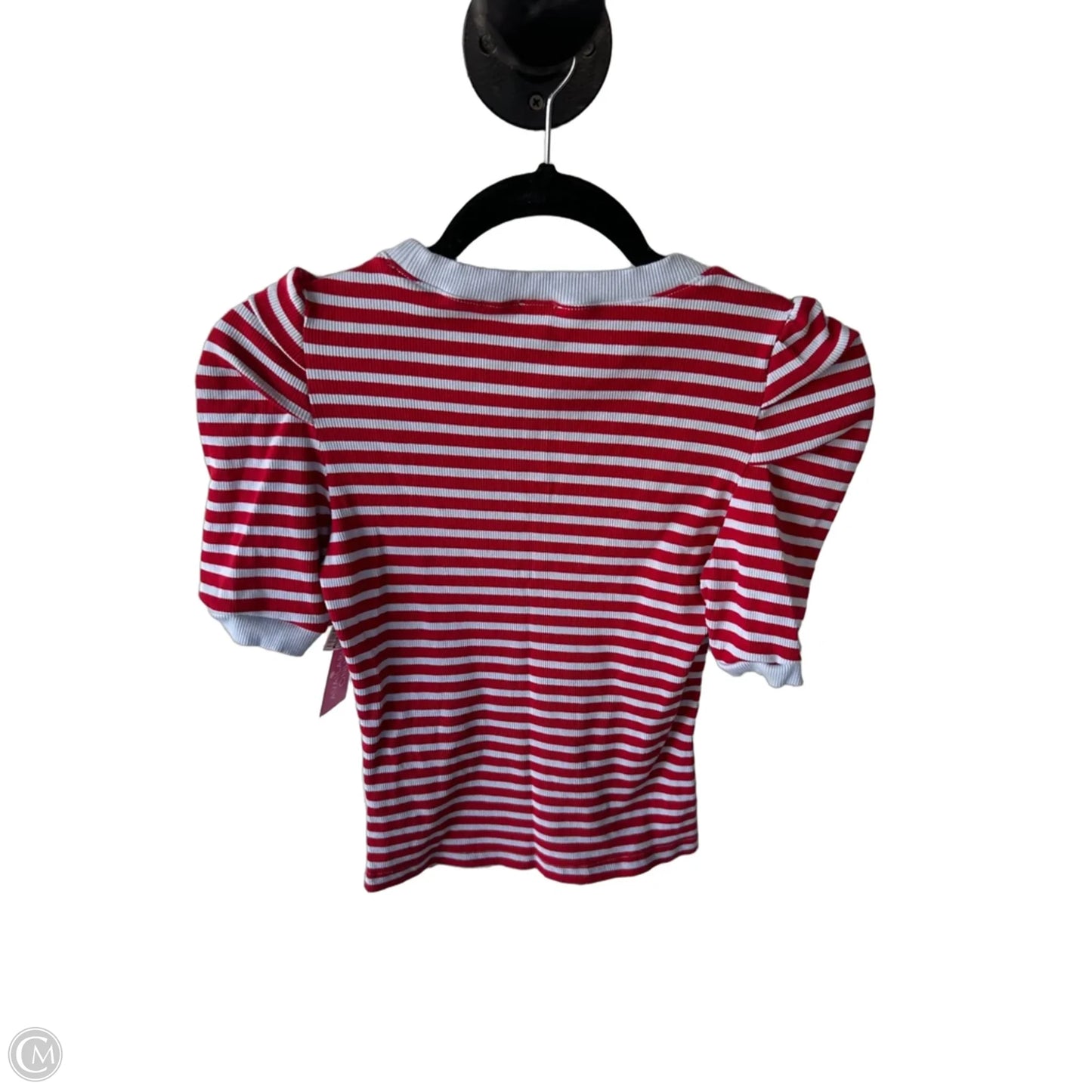 Top Short Sleeve By Maeve In Blue & Red, Size: Xs