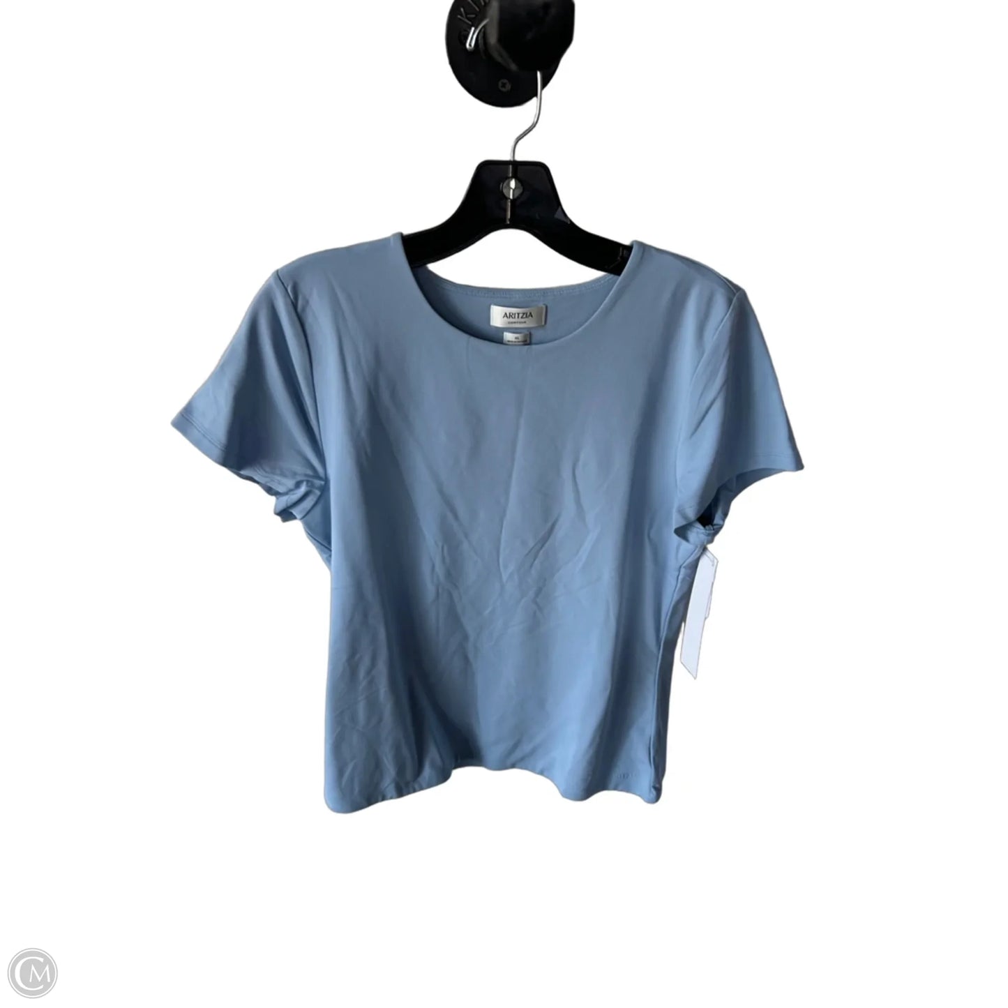 Top Short Sleeve By Aritzia In Blue, Size: Xl
