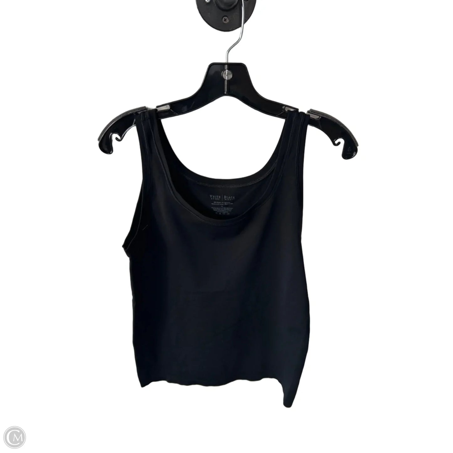 Top Sleeveless Basic By White House Black Market In Black, Size: L