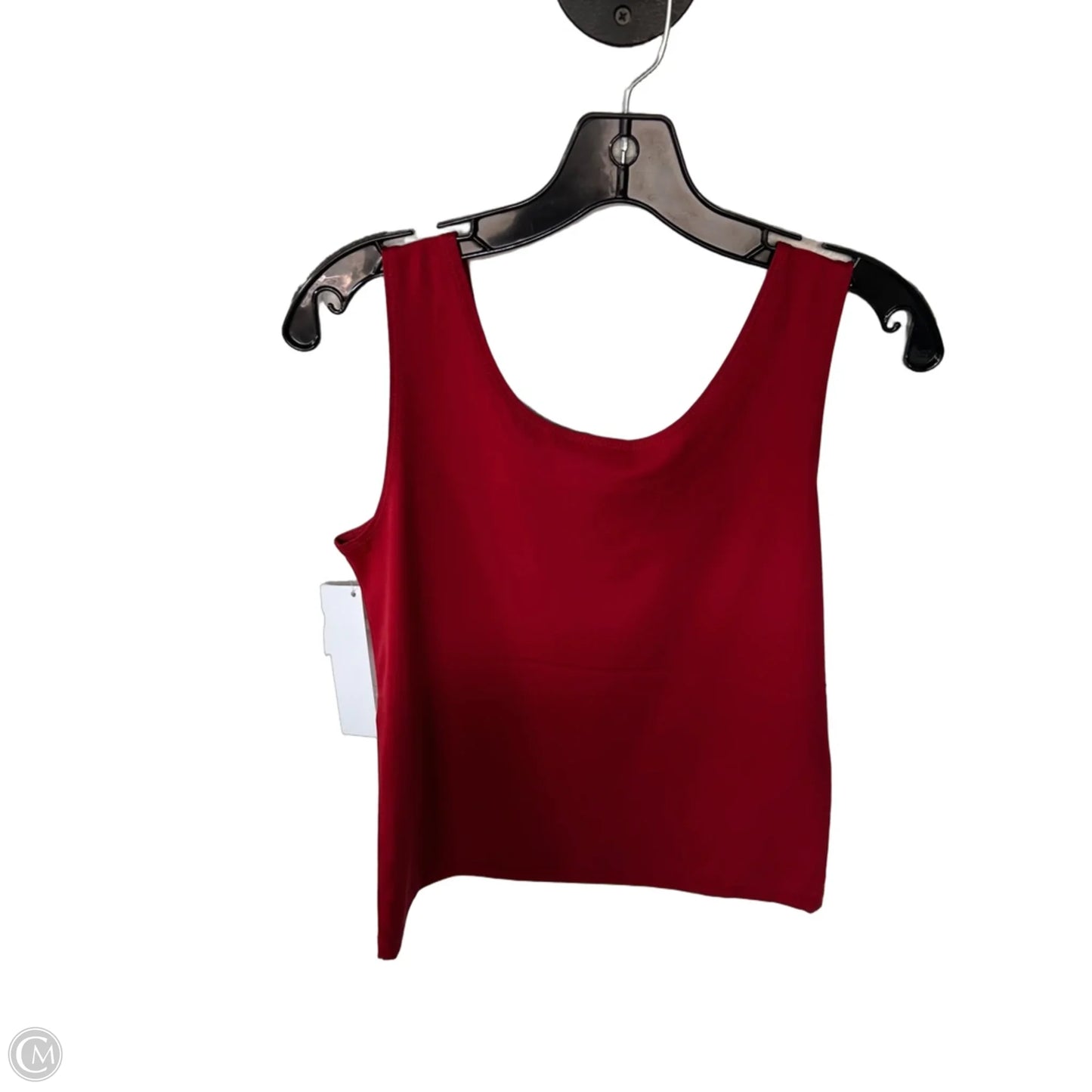 Top Sleeveless Basic By Chicos In Red, Size: M