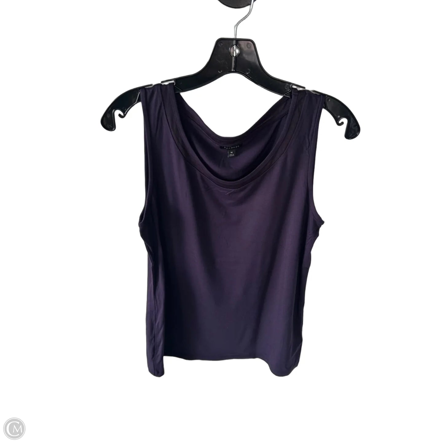 Top Sleeveless By Talbots In Purple, Size: M