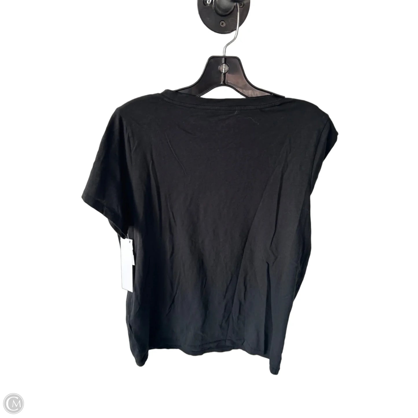 Top Short Sleeve Basic By J. Crew In Black, Size: L