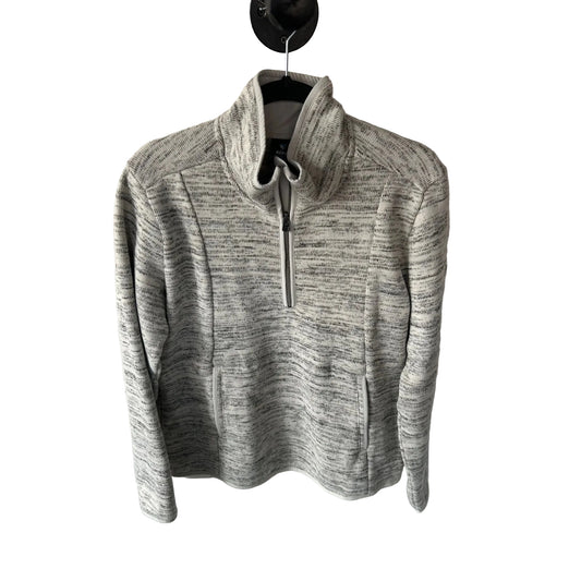 Jacket Fleece By Kuhl In Cream & Grey, Size: L