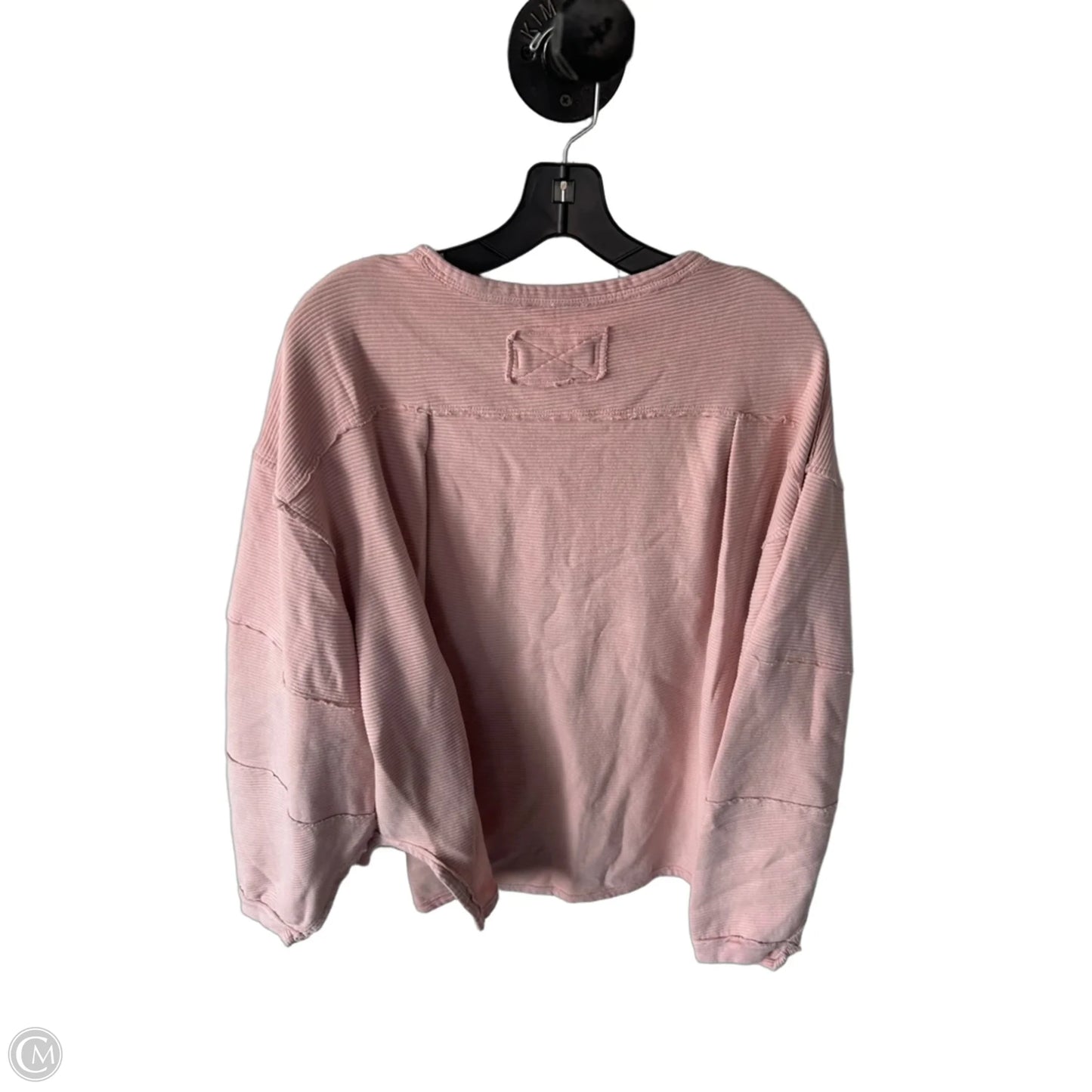 Top Long Sleeve By We The Free In Pink, Size: L
