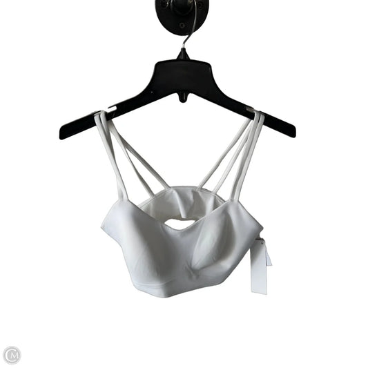 Athletic Bra By Lululemon In White, Size: L