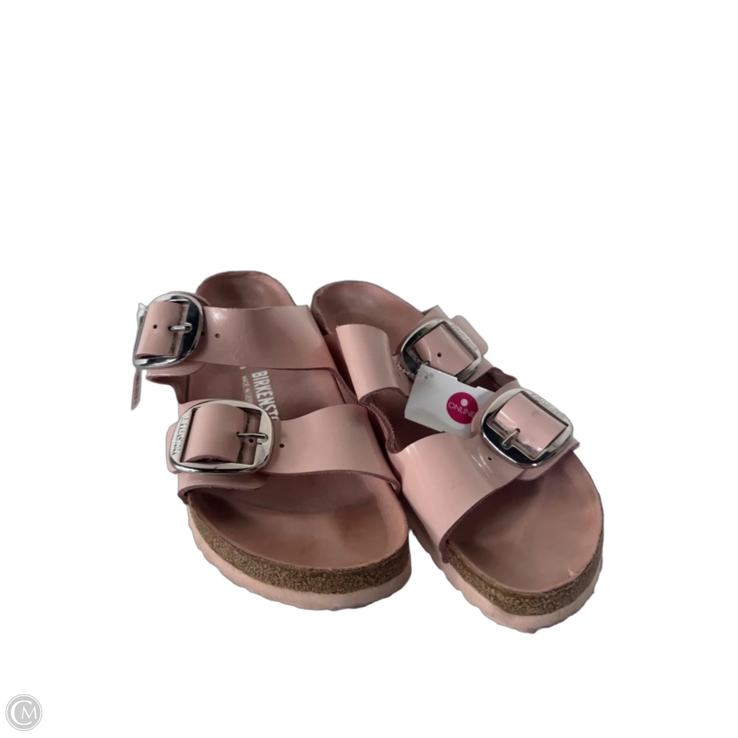 Sandals Flats By Birkenstock In Pink, Size: 9