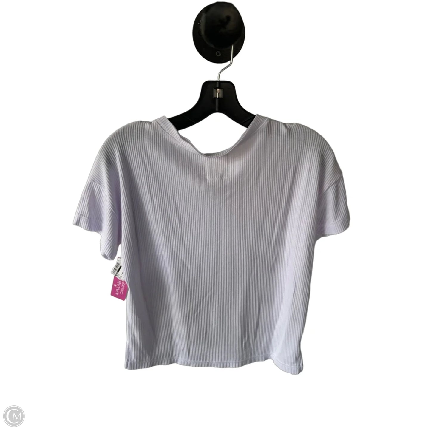 Top Short Sleeve By Chaser In Purple, Size: S