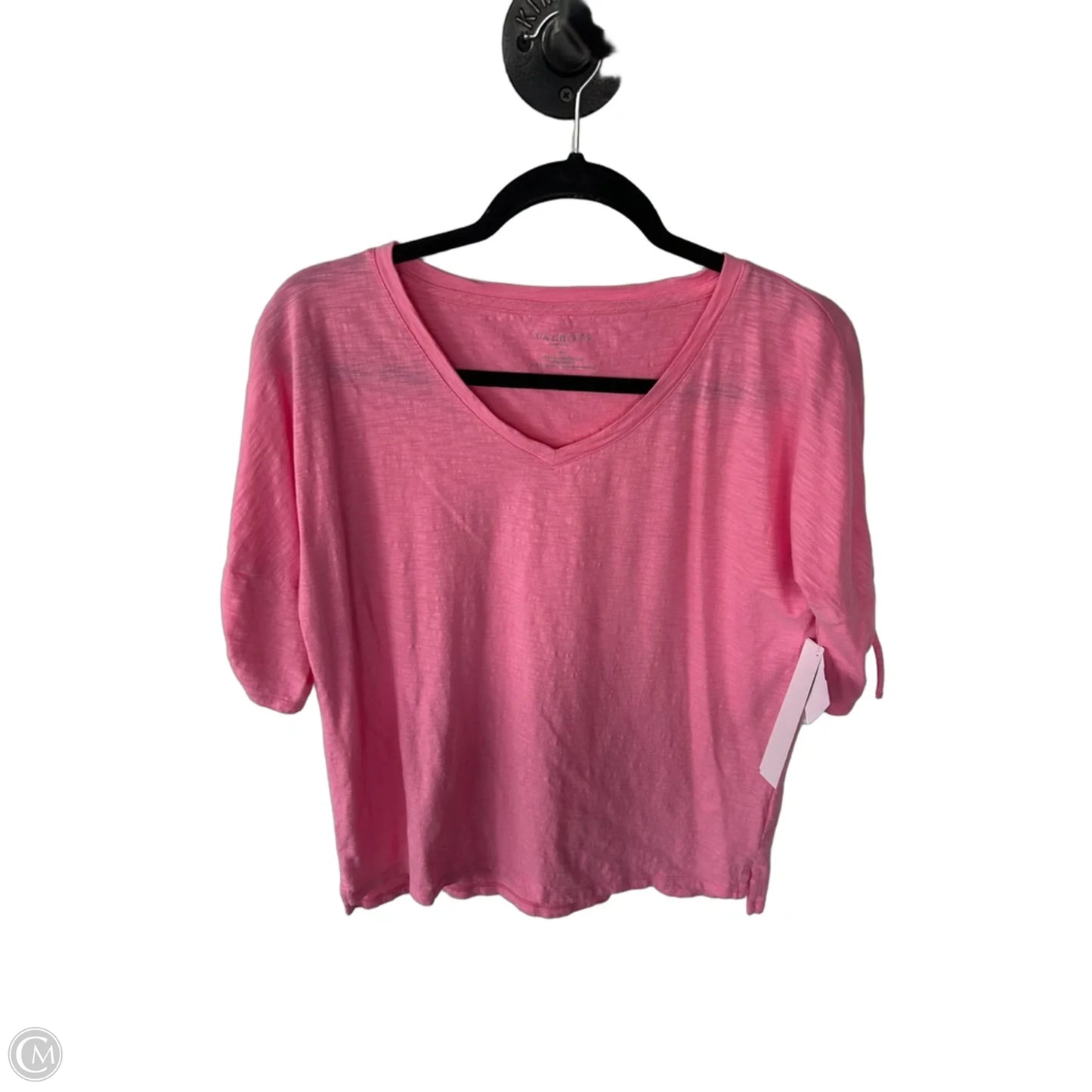 Top Short Sleeve By Talbots In Pink, Size: Mp