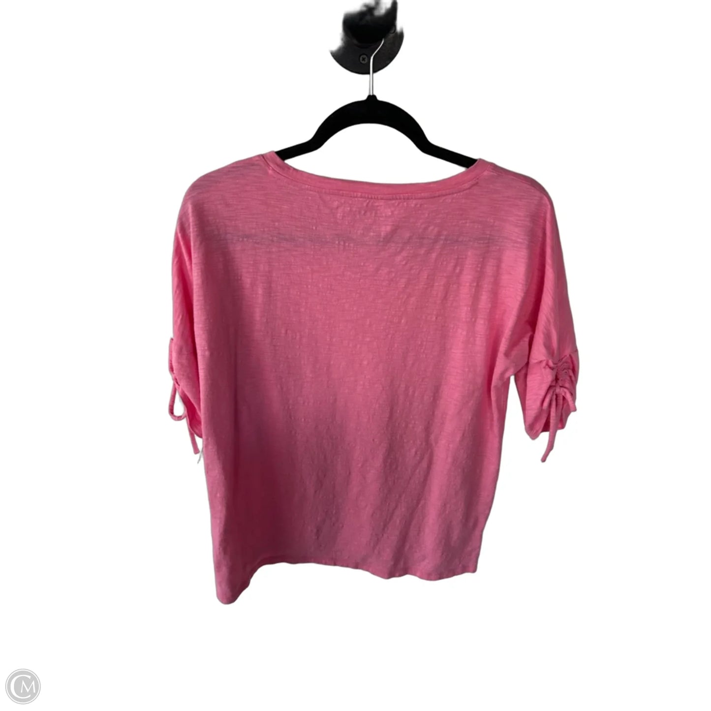 Top Short Sleeve By Talbots In Pink, Size: Mp