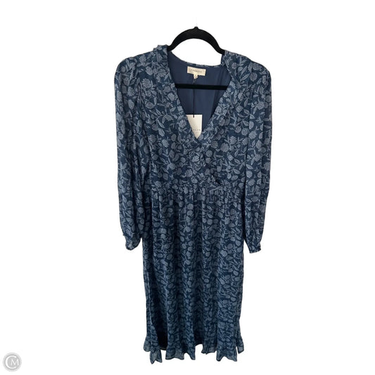 Dress Casual Maxi By Promesa In Blue, Size: L