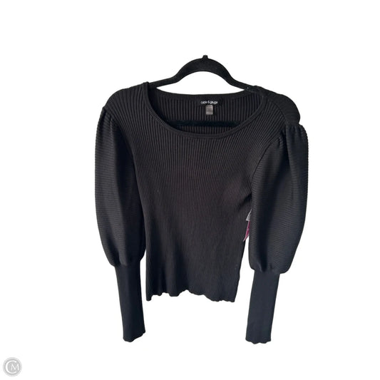 Sweater By Cable And Gauge In Black, Size: M