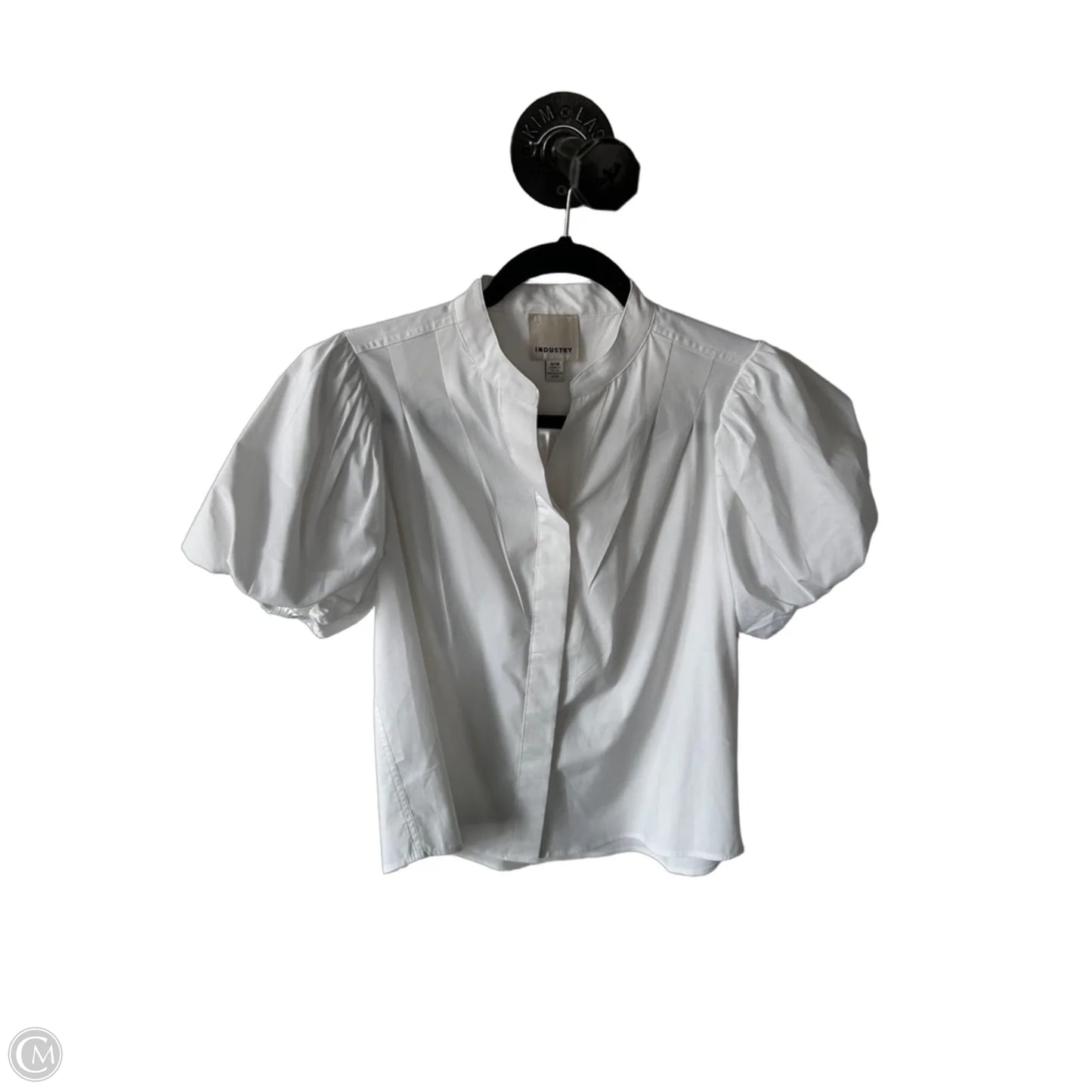 Top Short Sleeve By Industry In White, Size: M