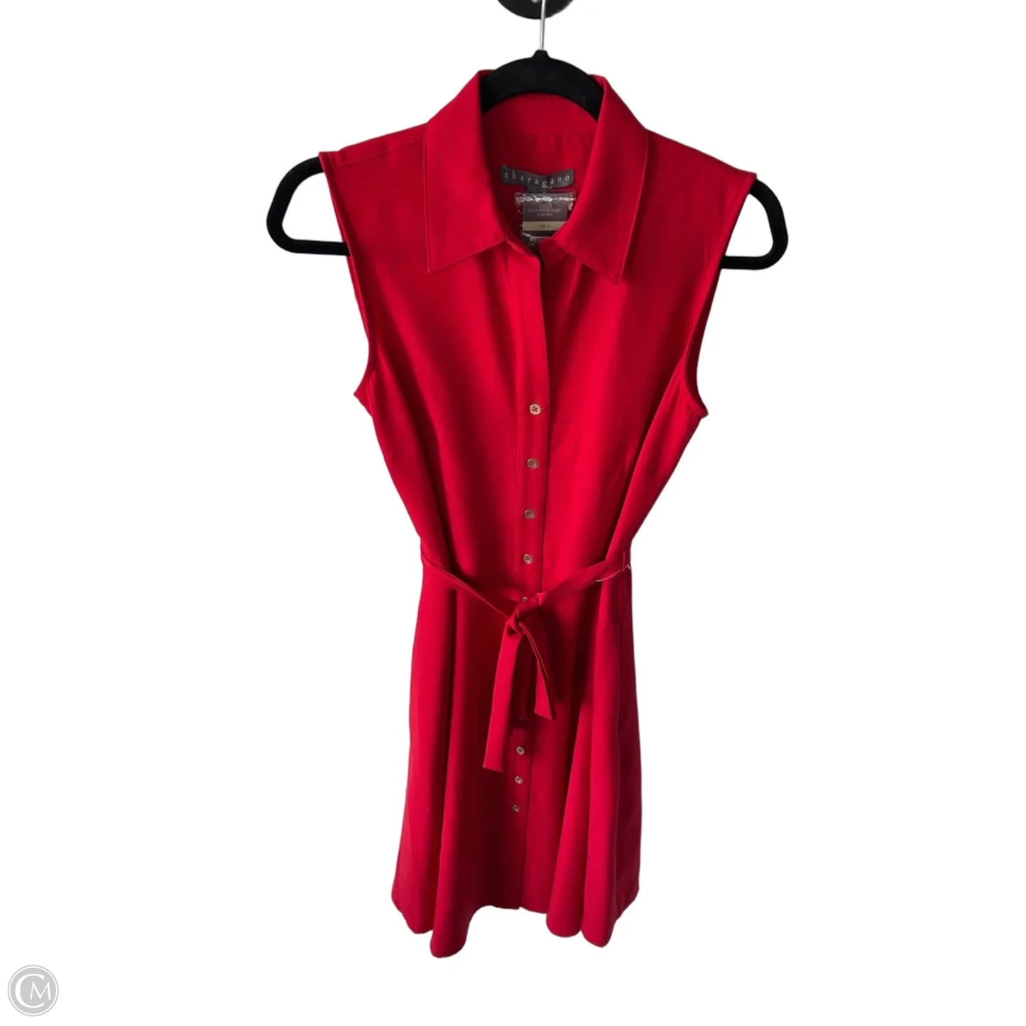 Dress Work By Sharagano In Red, Size: S