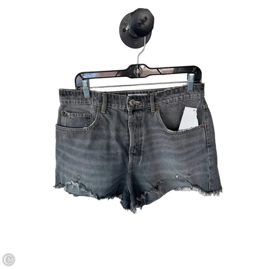 Shorts By Zara In Grey Denim, Size: 12