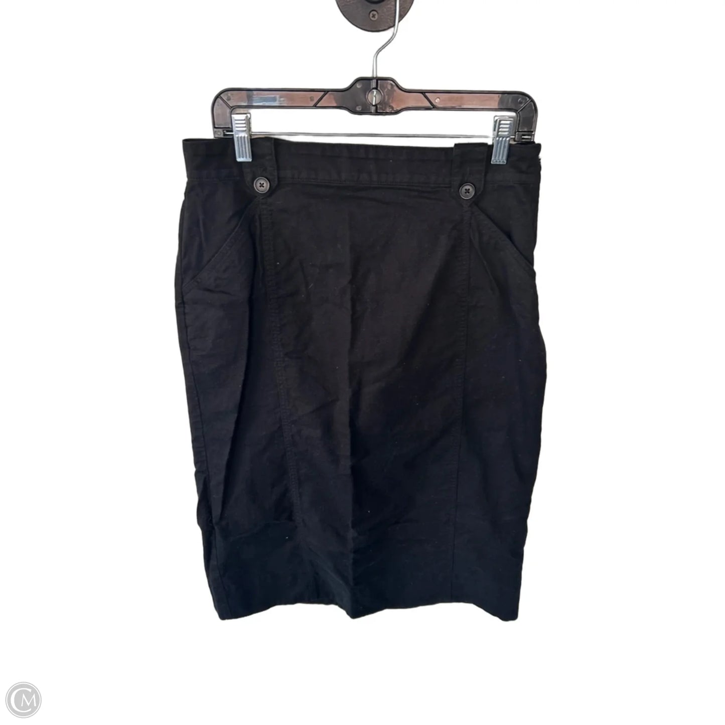 Skirt Midi By Loft In Black, Size: 10