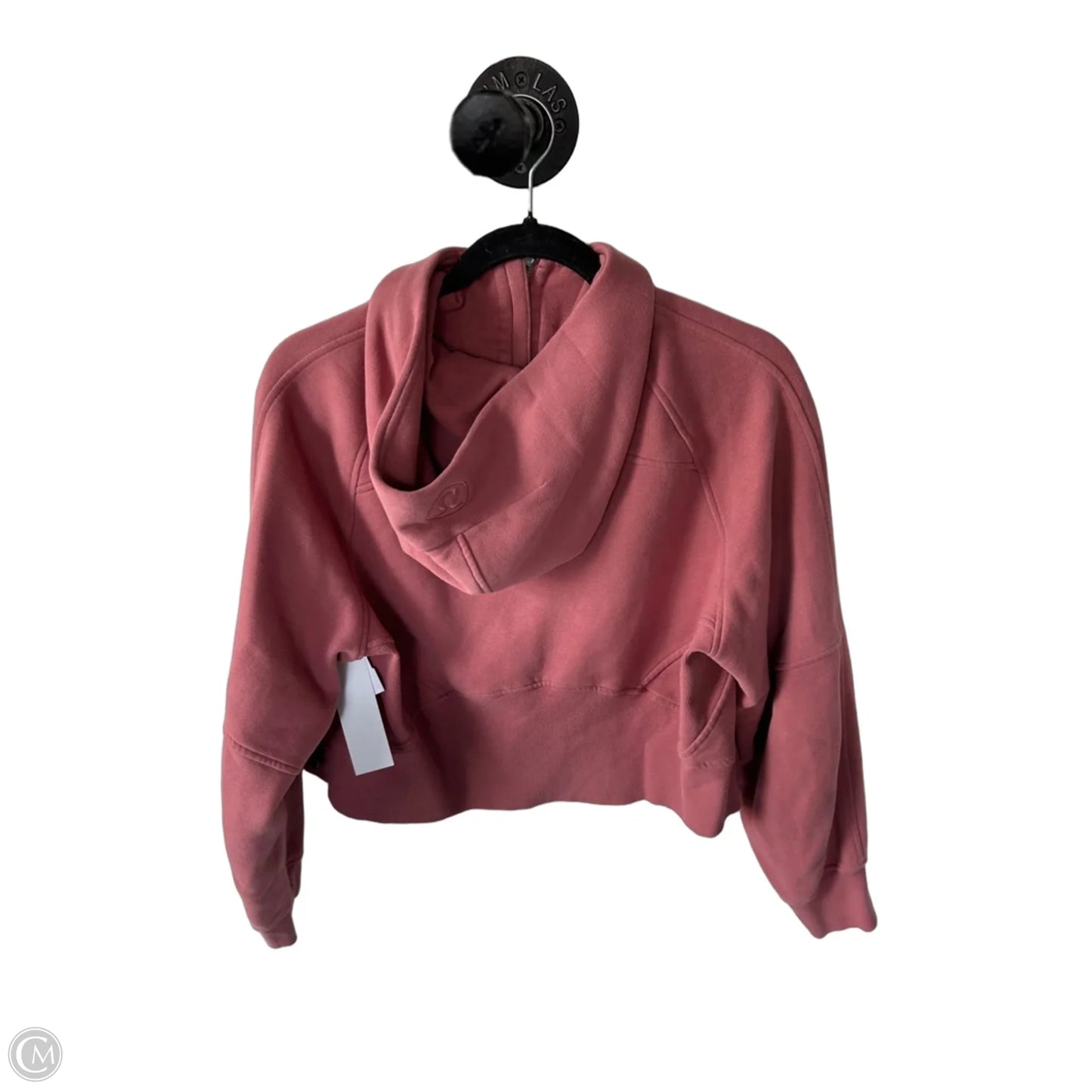 Athletic Sweatshirt Hoodie By Lululemon In Pink, Size: Xs