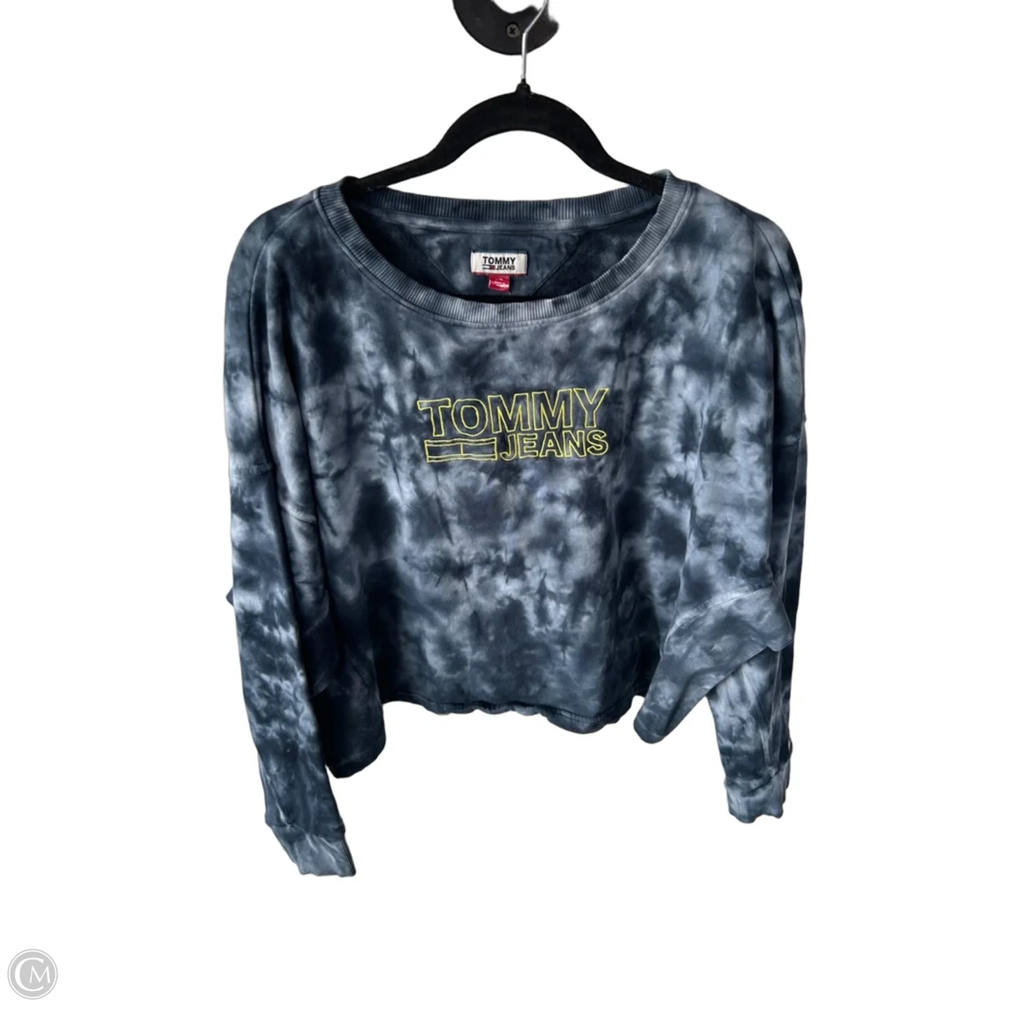Sweatshirt Crewneck By Tommy Hilfiger In Blue, Size: L