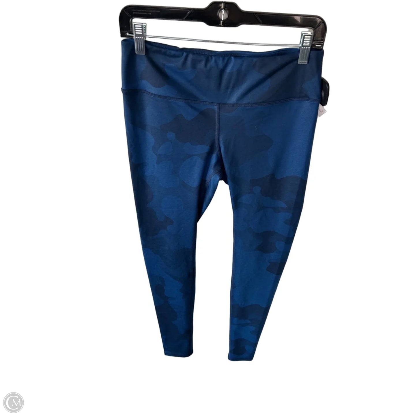 Athletic Leggings By Alo In Blue, Size: M