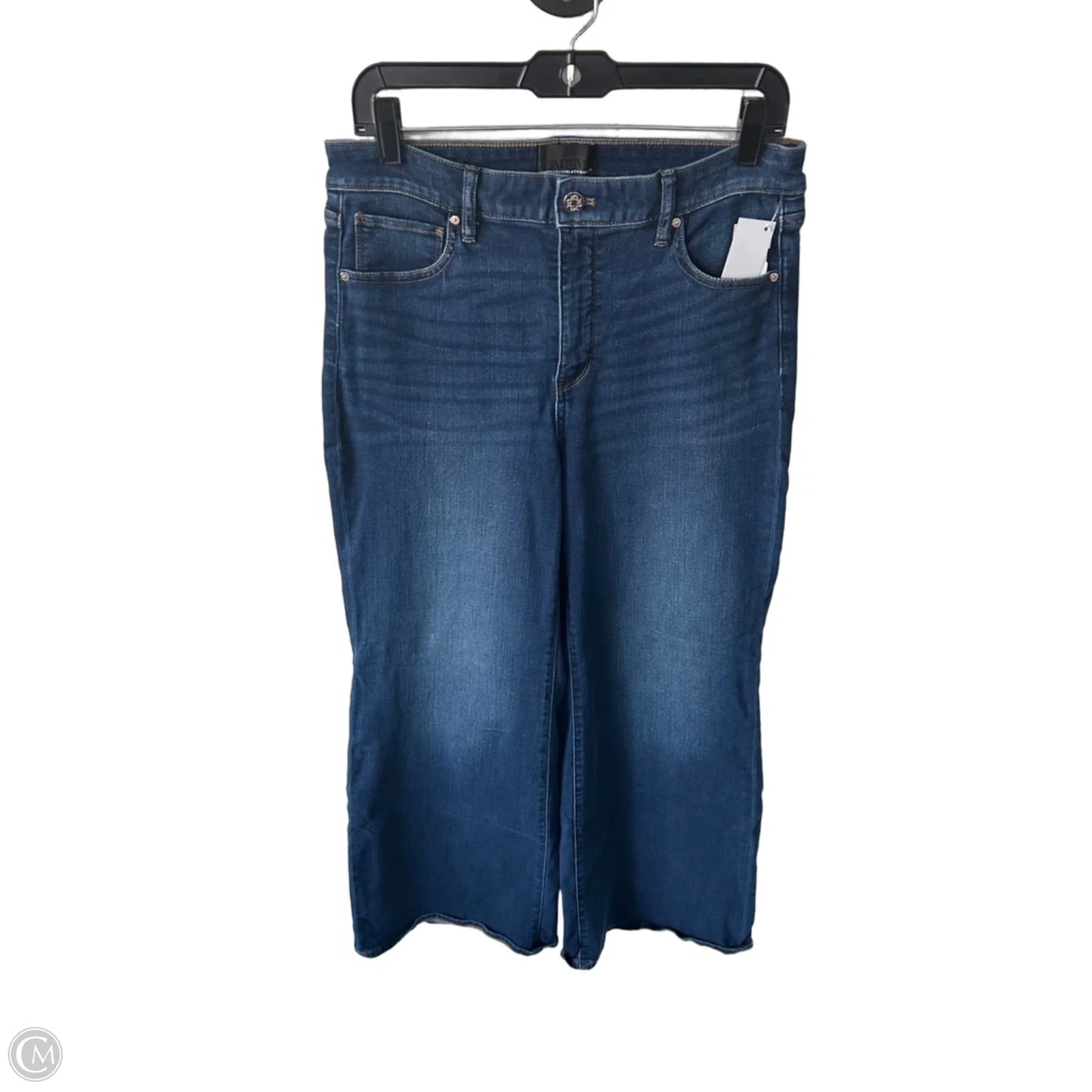Jeans Wide Leg By White House Black Market In Blue Denim, Size: 10