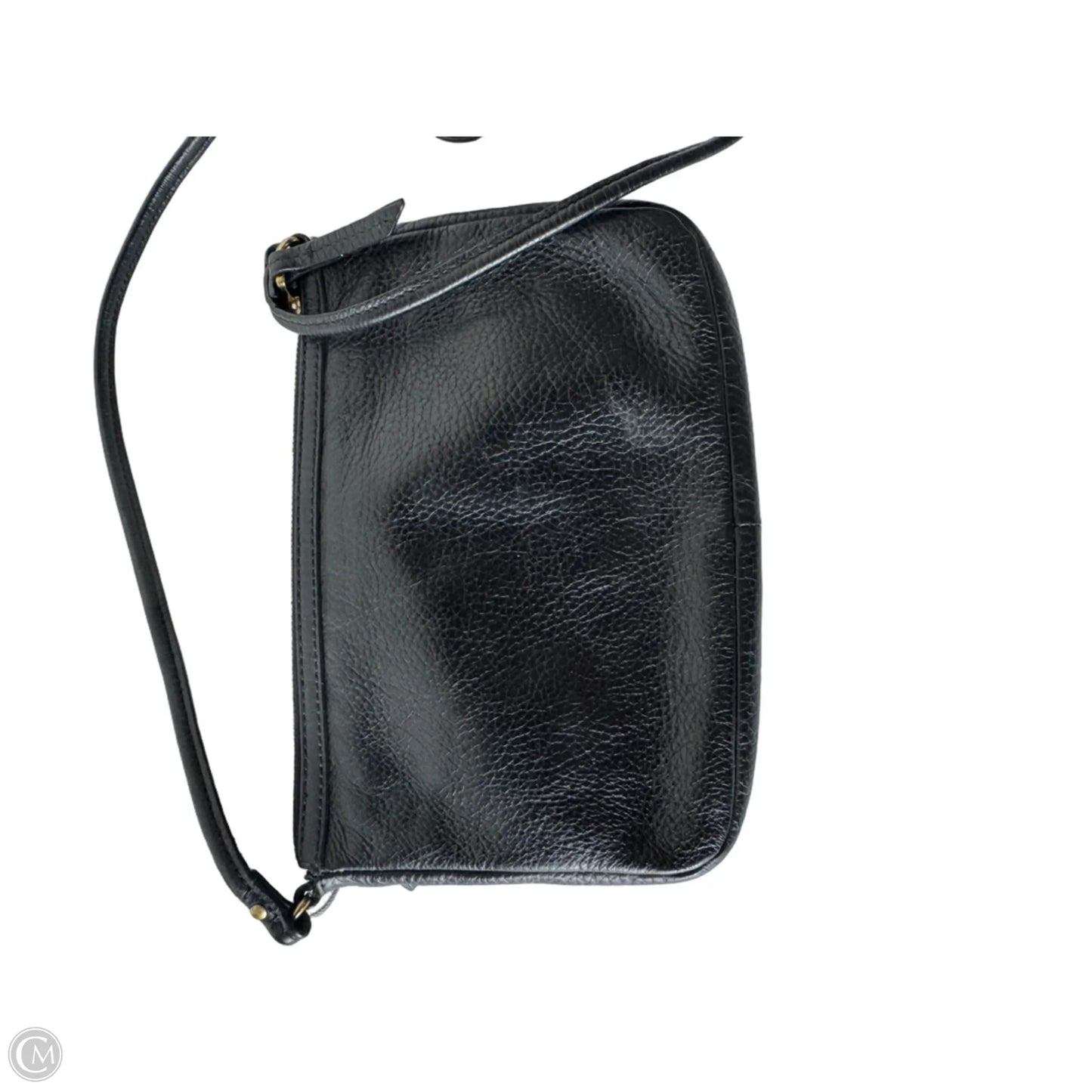 Crossbody Leather By Fossil, Size: Medium