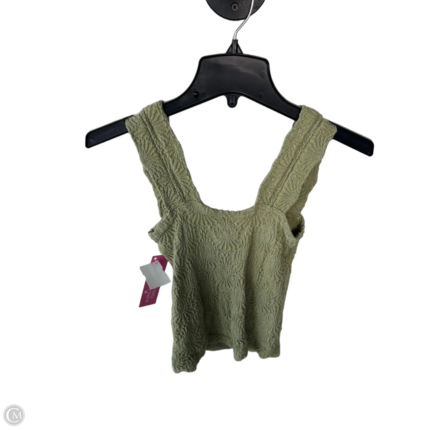 Top Sleeveless By Free People In Green, Size: Xs