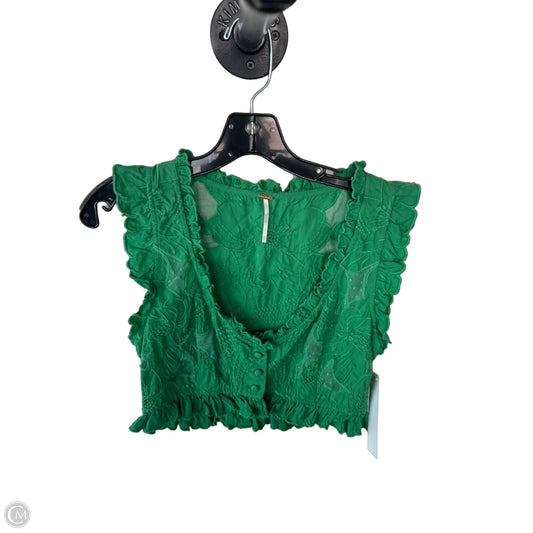 Top Short Sleeve By Free People In Green, Size: Xs