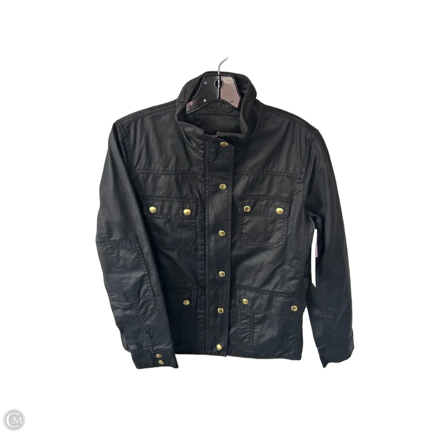 Jacket Other By J. Crew In Black & Gold, Size: S