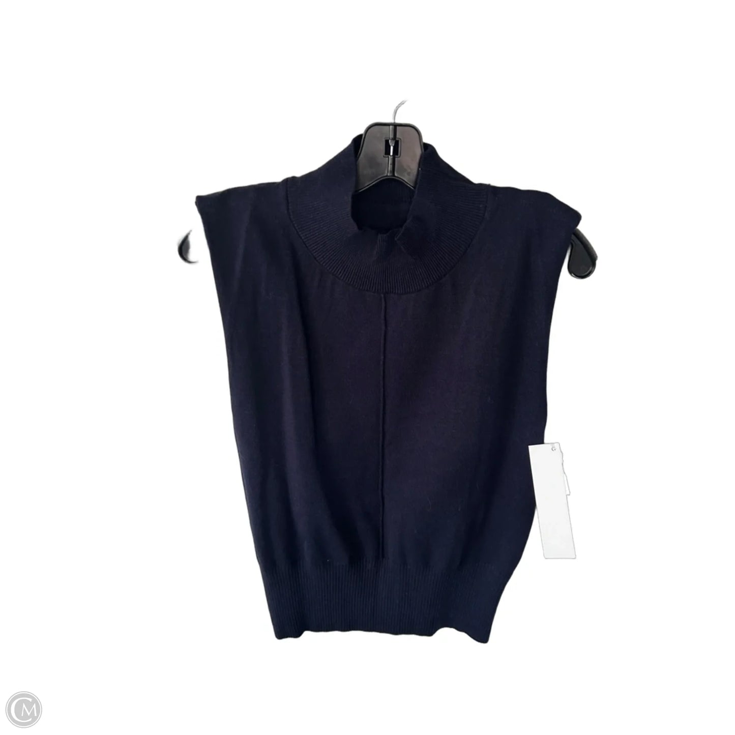 Vest Sweater By Cme In Blue, Size: S