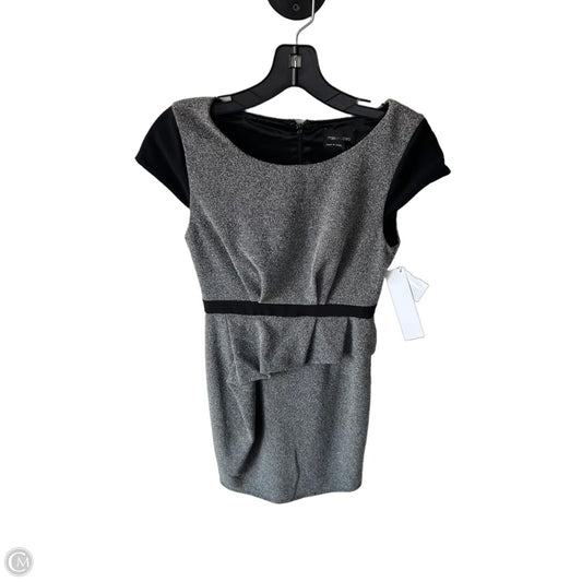 Dress Work By Max And Cleo In Black & Grey, Size: Xs