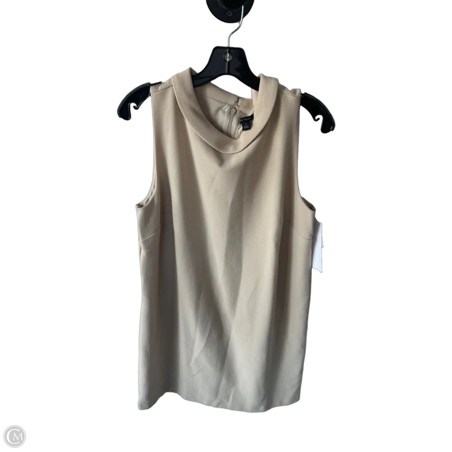 Dress Work By Ann Taylor In Tan, Size: Xl