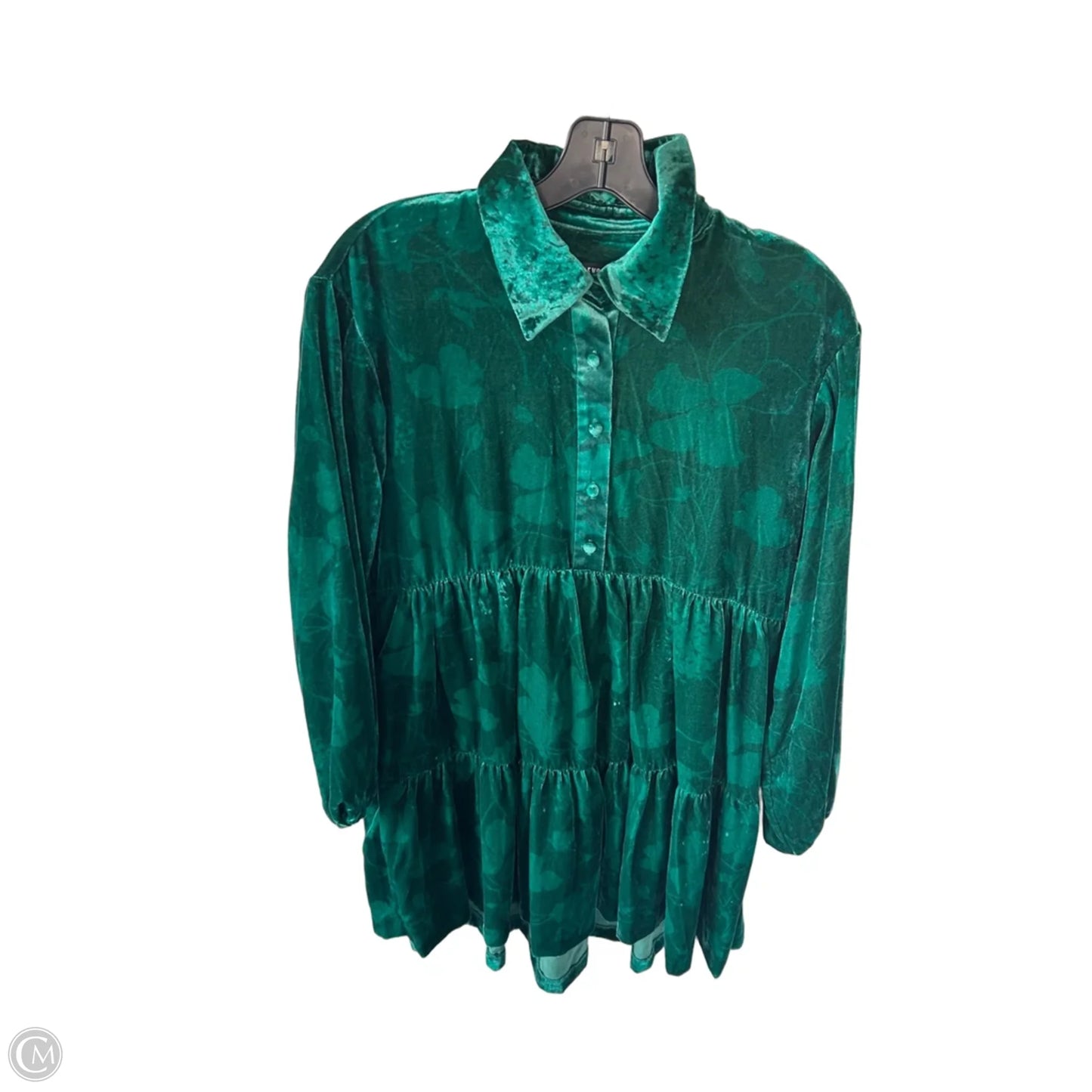Dress Casual Short By Maeve In Green, Size: Xs