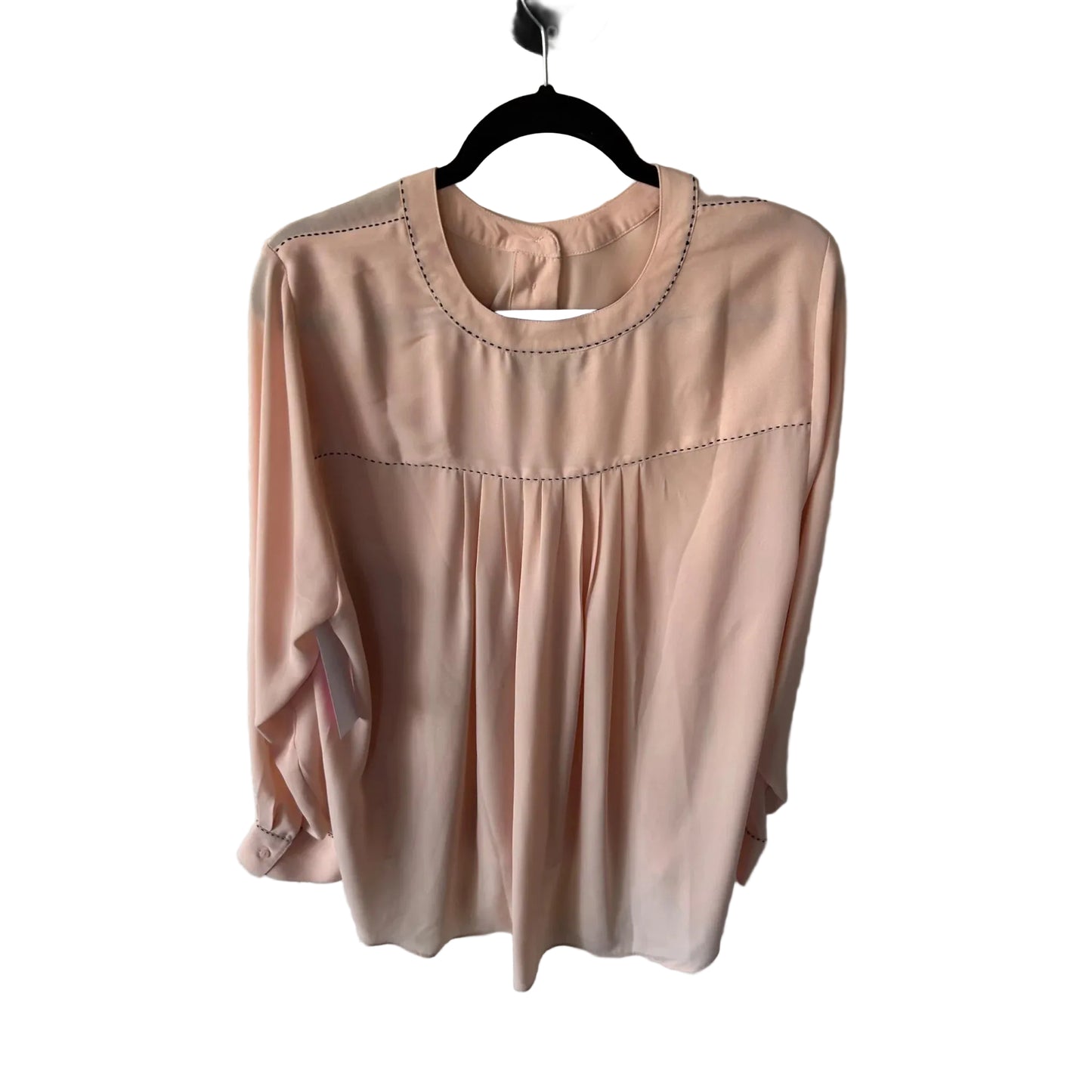Top Long Sleeve By Lane Bryant In Pink, Size: 1x