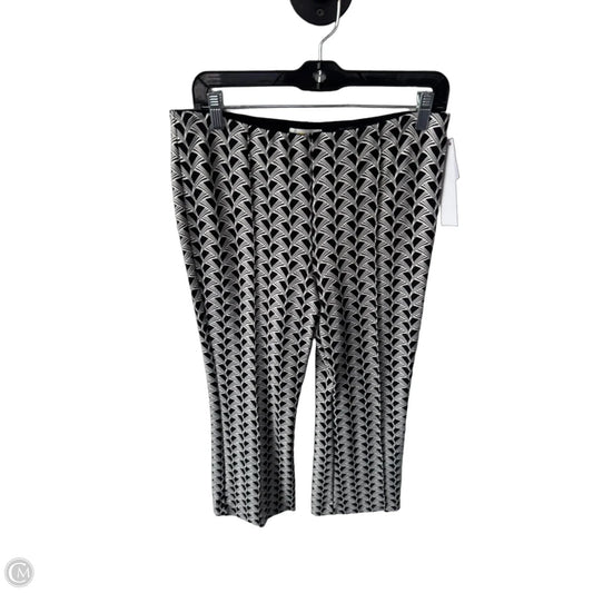Pants Dress By Maeve In Black & White, Size: M