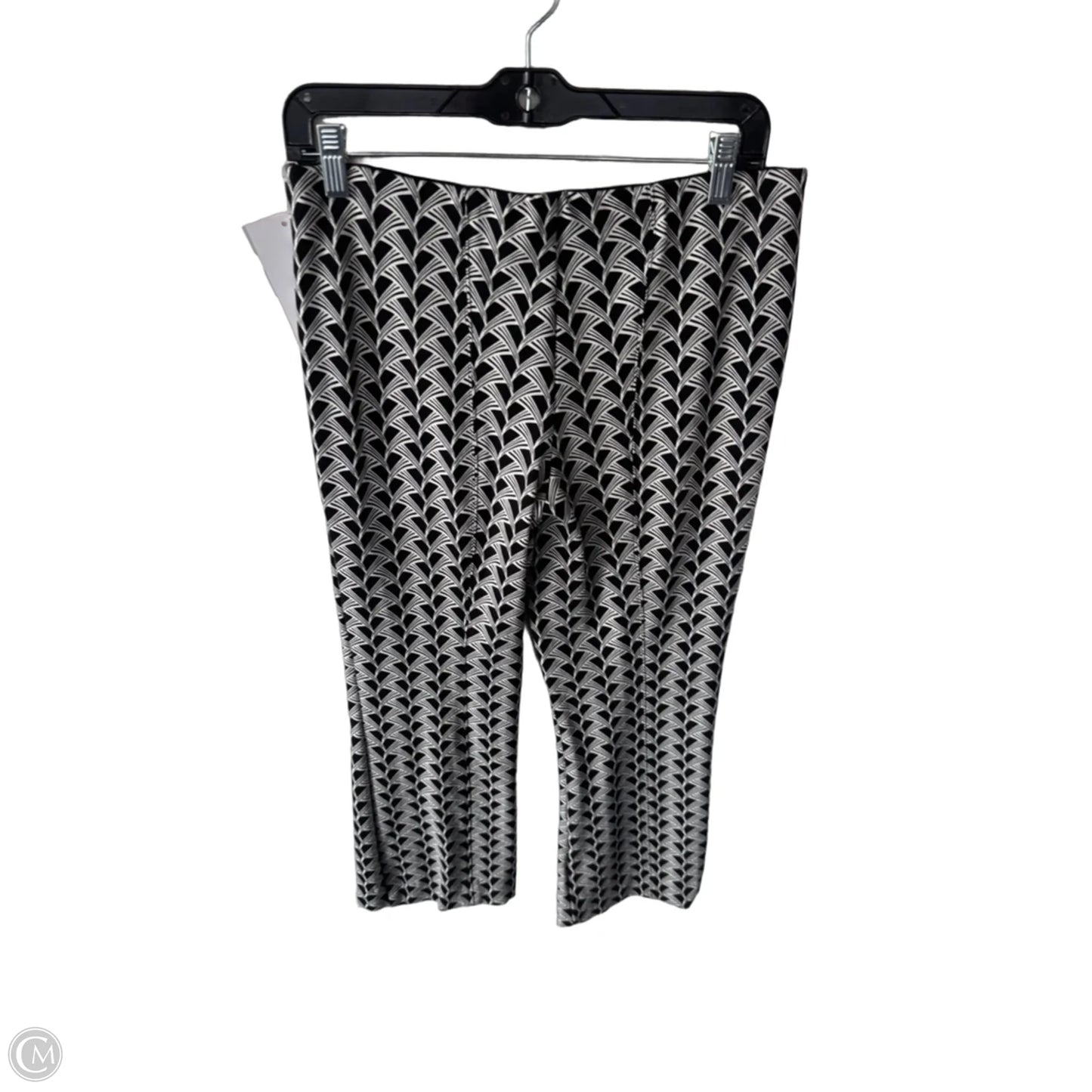 Pants Dress By Maeve In Black & White, Size: M
