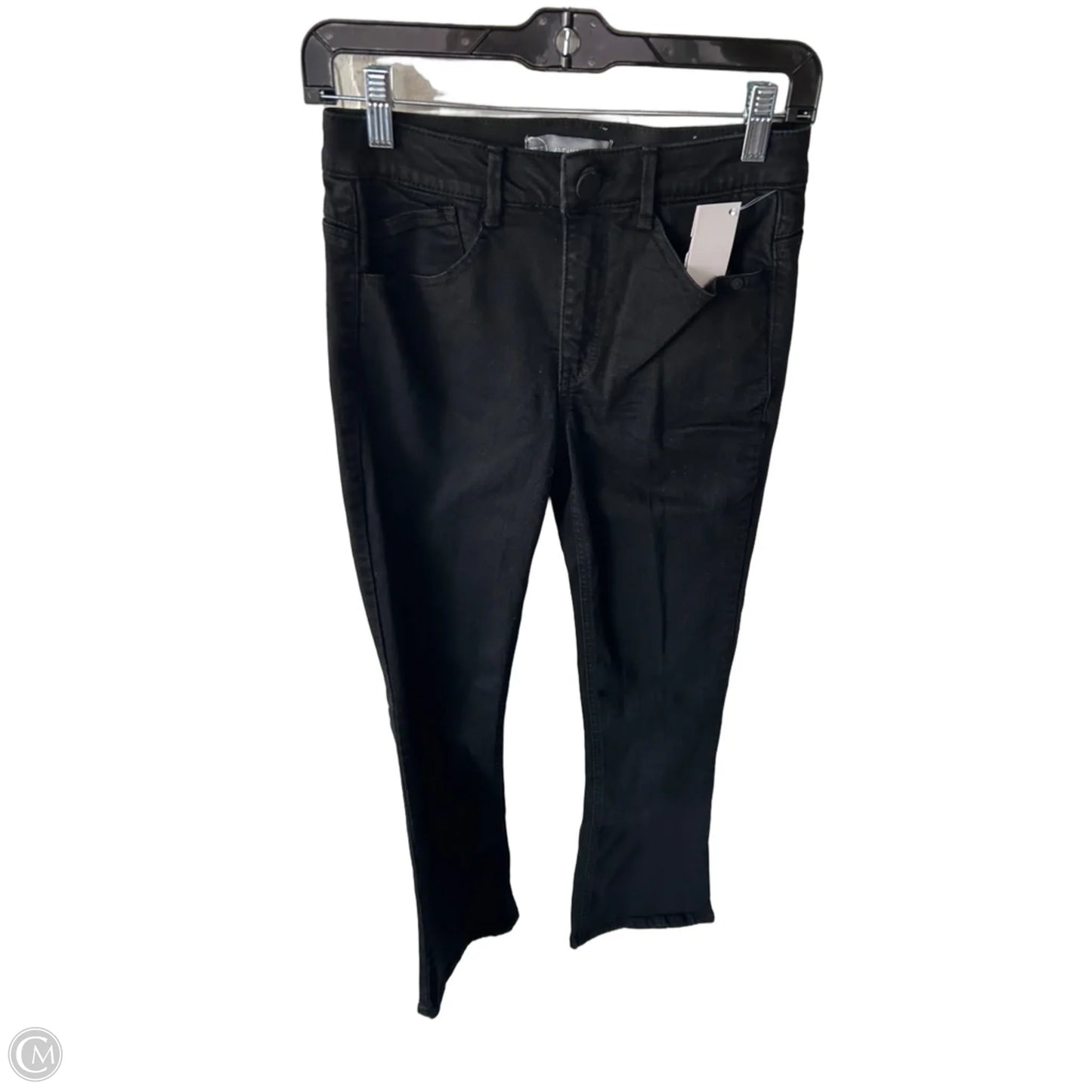 Jeans Boot Cut By Wit & Wisdom In Black Denim, Size: 0p