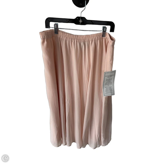 Skirt Midi By Romans In Pink, Size: 20