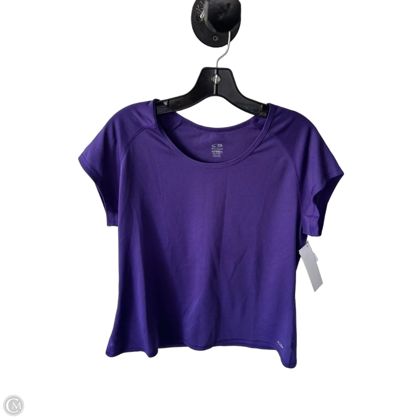 Athletic Top Short Sleeve By C9 By Champion In Purple, Size: Xl