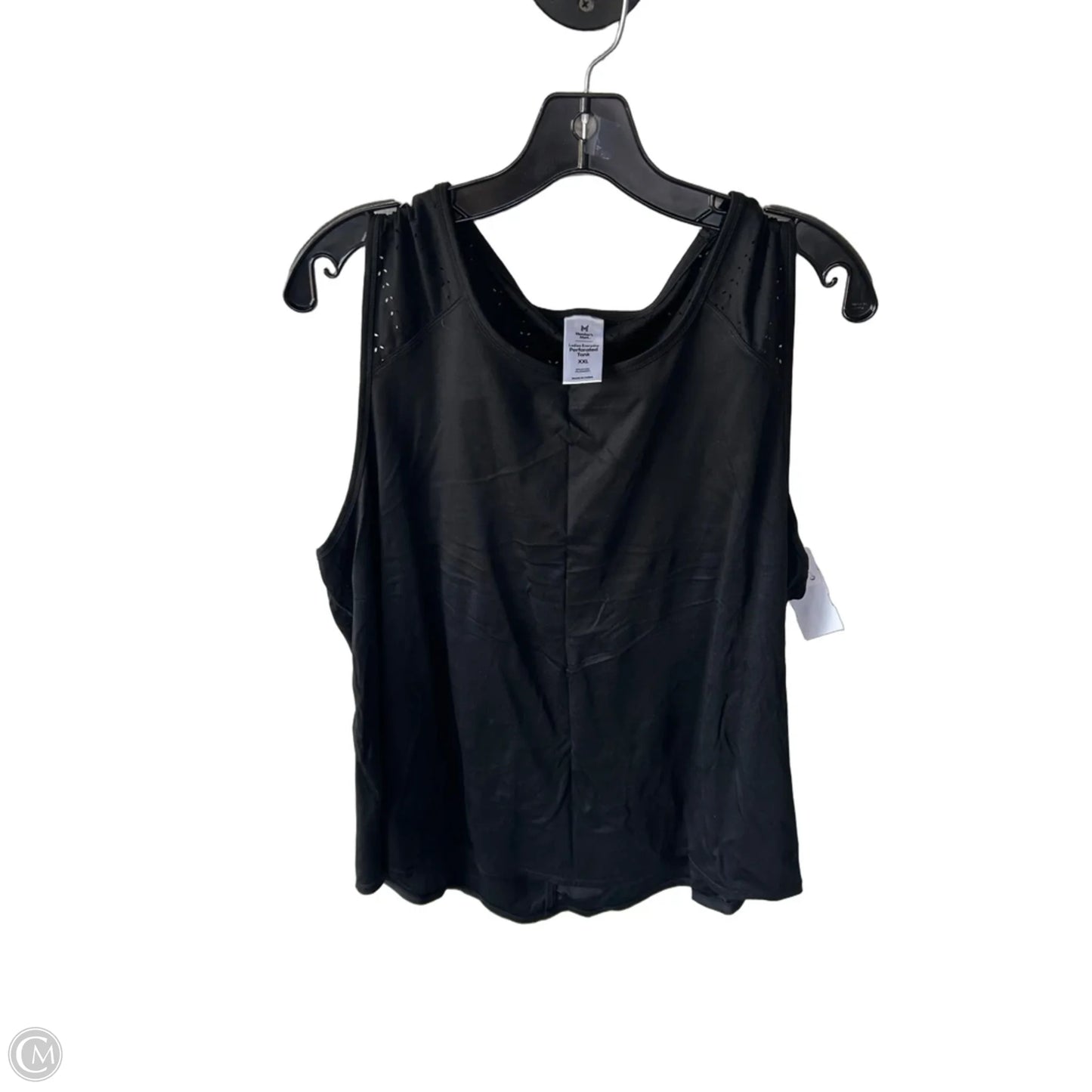 Athletic Tank Top By Members Mark In Black, Size: Xxl