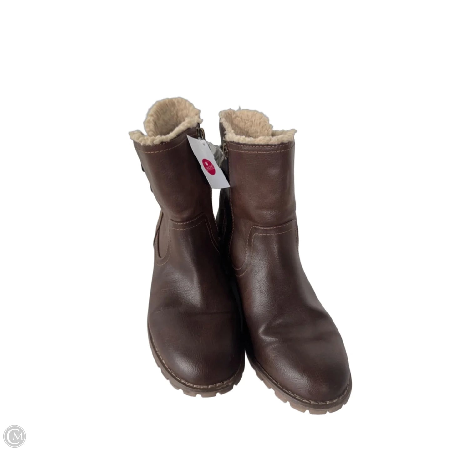 Boots Mid-calf Flats By Bjorndal In Brown, Size: 9.5