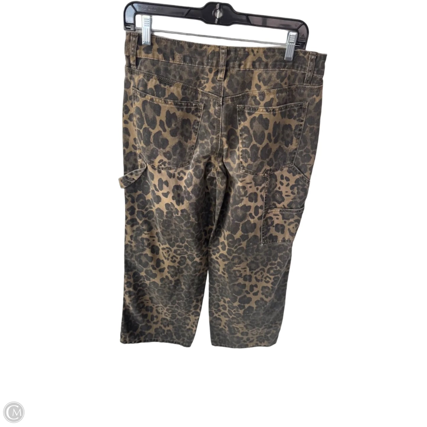 Jeans Straight By Clothes Mentor In Animal Print, Size: 2