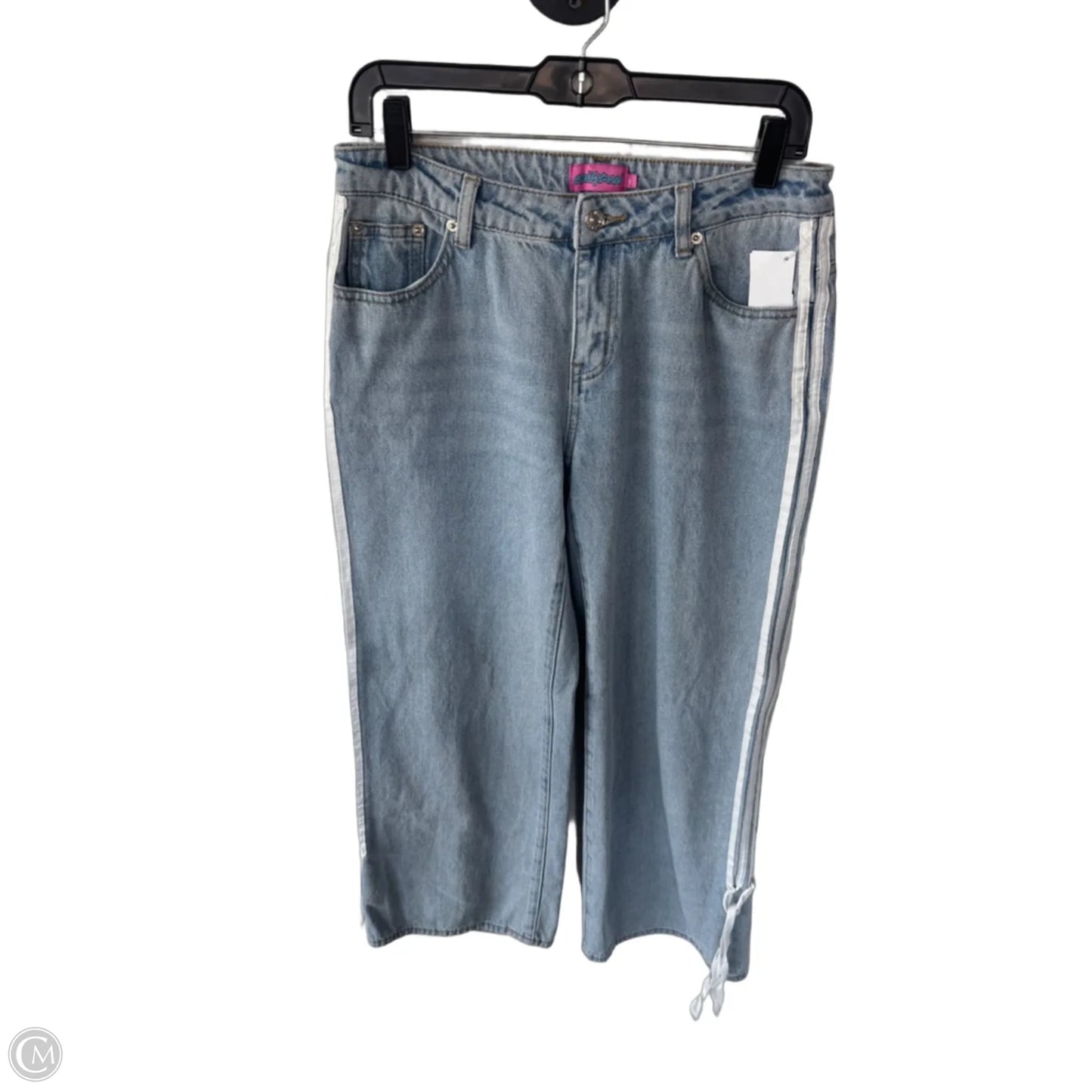Jeans Straight By Edikted In Blue Denim, Size: M