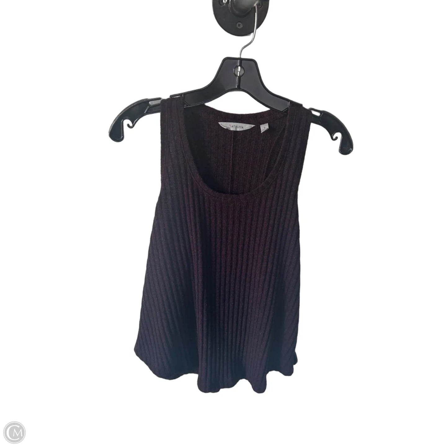 Athletic Tank Top By Athleta In Black & Red, Size: S